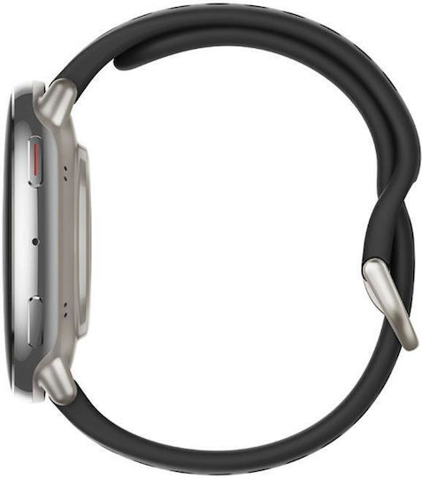 Amazfit Active 2 Stainless Steel 44mm Smartwatch with Heart Rate Monitor (Black)