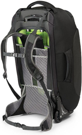 Osprey Sojourn Sack Voyage Back 80lt Black with Wheels Fabric