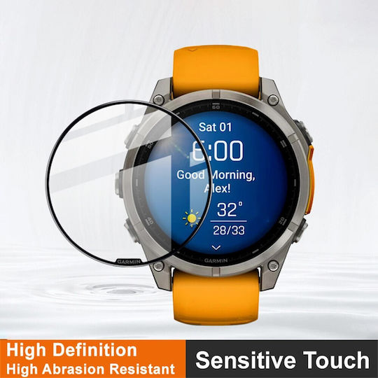 Imak Full Flexi Glass Garmin Fenix 8 47mm Black