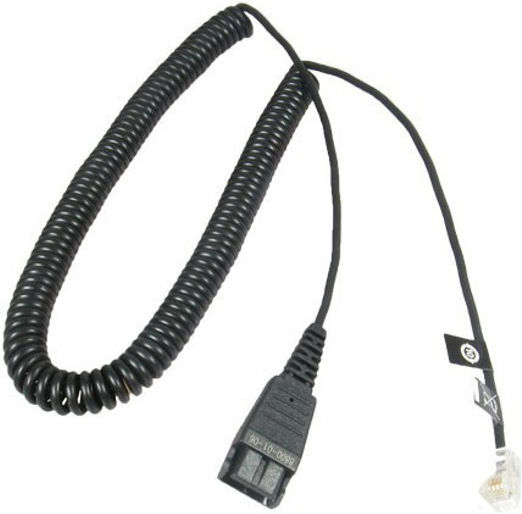 Jabra Αντάπτορας Rj-10 Extension Coiled Cord 2m (8800-01-37)