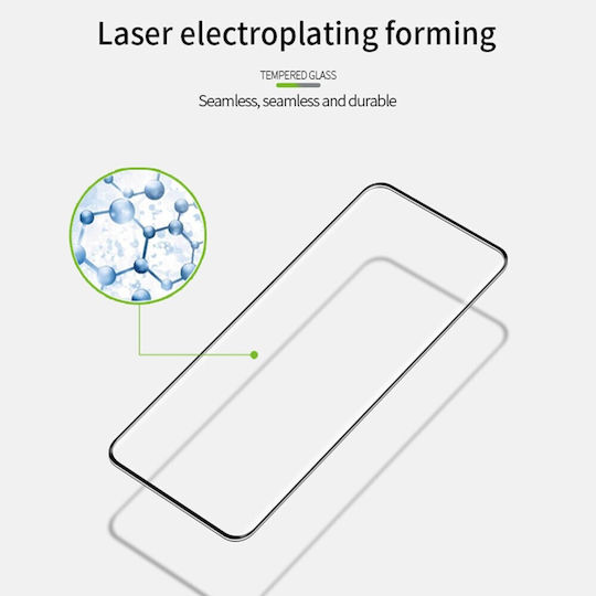 Full Glue Full Face Tempered Glass Μαύρο (Huawei Pura 70 Pro)