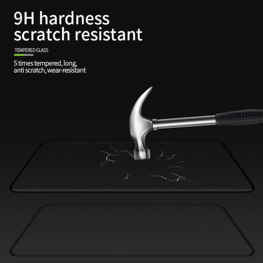 Full Glue Full Face Tempered Glass Μαύρο (Huawei Pura 70 Pro)