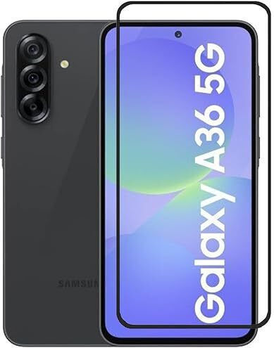 Tactical 5D 0.33mm Tempered Glass Black (Samsung Galaxy A36, manufacturer: Samsung)