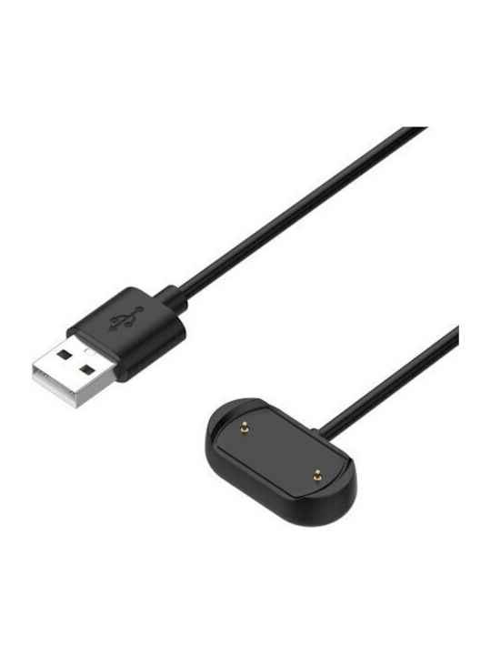 Charging Cable USB Wearable Charger Xiaomi Amazfit GTR 4 / GTR 4 Pro / GTS 4 Blackς
