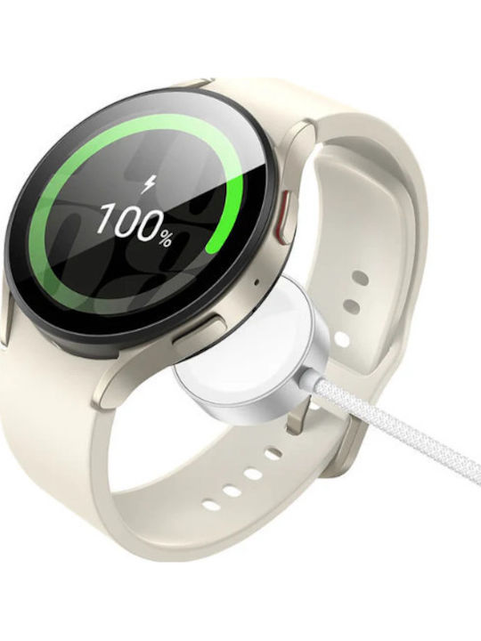 Hoco Cw59 Φορτιστής για Apple Watch, Samsung Watch Λευκός
