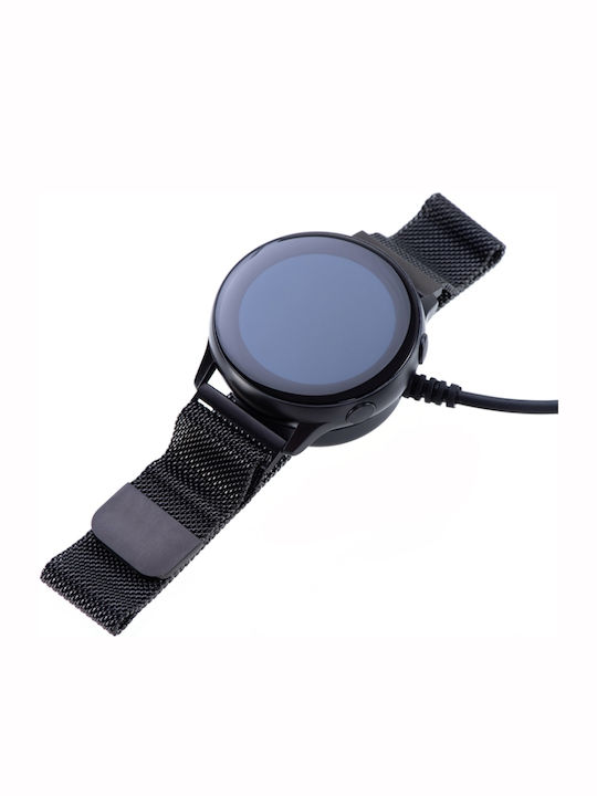Καλώδιο Φόρτισης USB Φορτιστής για Galaxy Watch 5 / 5 Pro Μαύρος