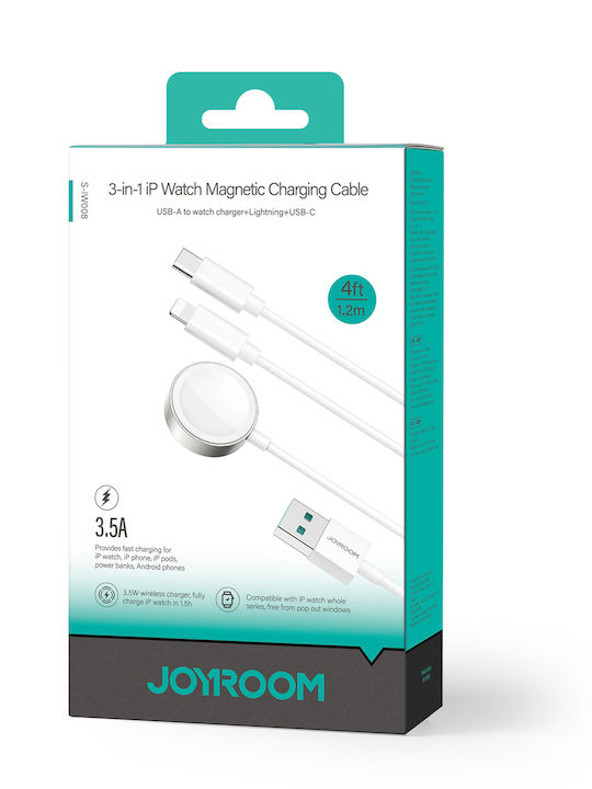 Joyroom Ladegerät für Apple Watch Weißς
