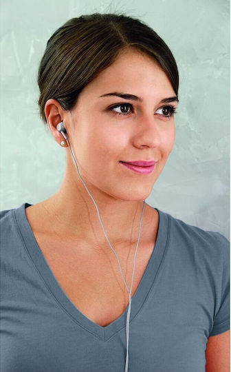 Thomson 001324810000 In-ear Handsfree Headphones with Connector 3.5mm Gray