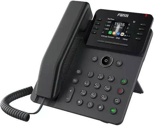 Fanvil V62g Ενσύρματο Τηλέφωνο IP Μαύρο