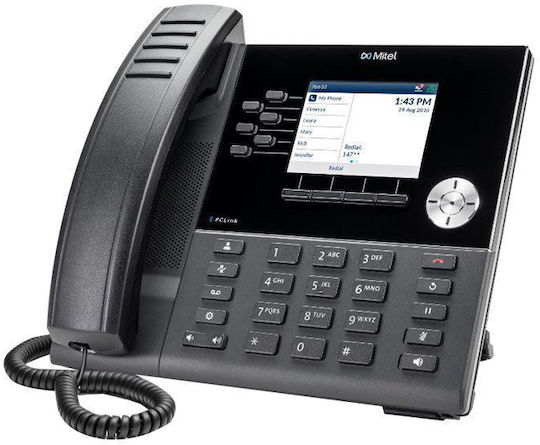 Mitel 6920W Ενσύρματο Τηλέφωνο IP Μαύρο