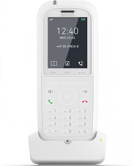 Snom DECT Handset M90 Ασύρματο Τηλέφωνο IP Λευκό