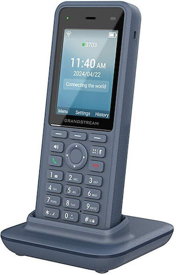 Grandstream WP836 Ασύρματο Τηλέφωνο IP Μαύρο