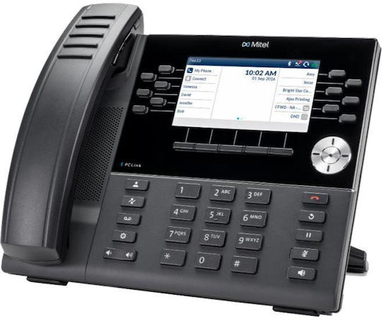 Mitel 6930W Ενσύρματο Τηλέφωνο IP Μαύρο