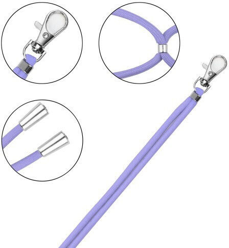 Universal Neck Strap Λουράκι Λαιμού για Κινητά Μωβ