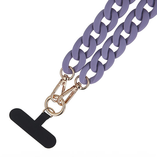iSelf Neck Strap for Mobile Phones Purple