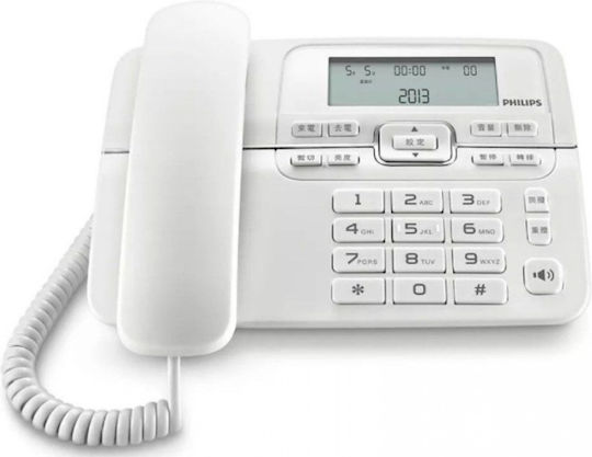 Philips M20W/00 Corded Phone Office White M20W/00