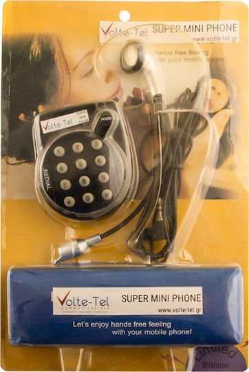 Volte-Tel Kabelgebundenes Telefon Büro Schwarz 8350856