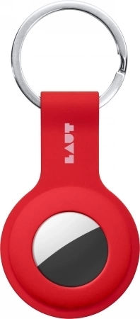 Laut Huex Keychain Case Silicone for AirTag in Red color