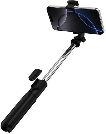 Devia Es083 Selfie-Stick Handy-Stative Bluetooth-Schwarz