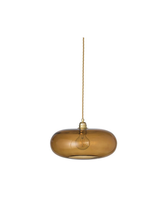 Ebb & Flow Pendant Light Turquoise with Socket E27 36x36cm