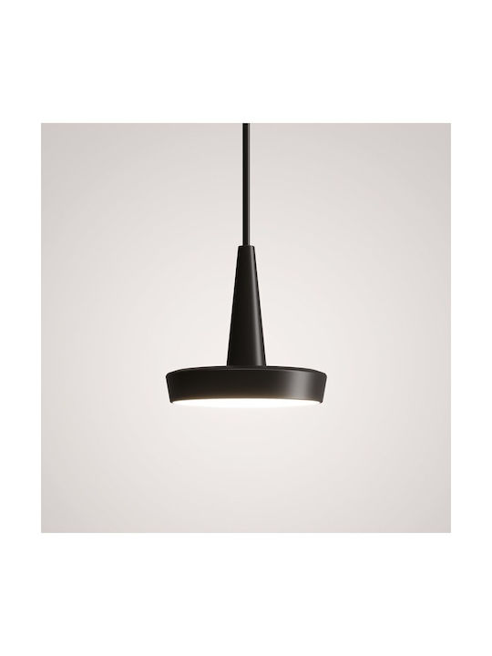 Zafferano Outdoor Hanging Ceiling Light with Integrated LED in Gray Color LBY1001