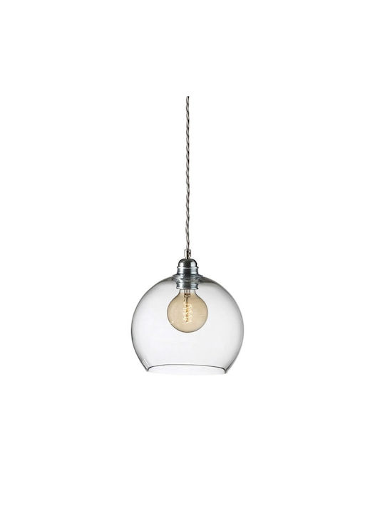 Ebb & Flow Pendant Light Turquoise with Socket E27 22x22cm