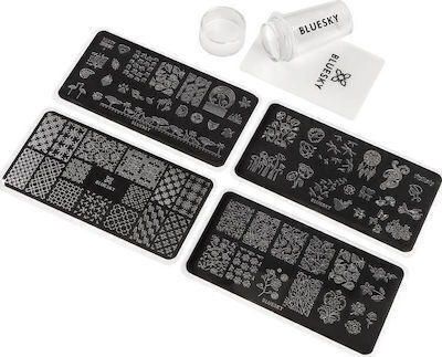 Bluesky Tool Kit Στάμπες για Νύχια 5τμχ 5τμχ 5τμχ