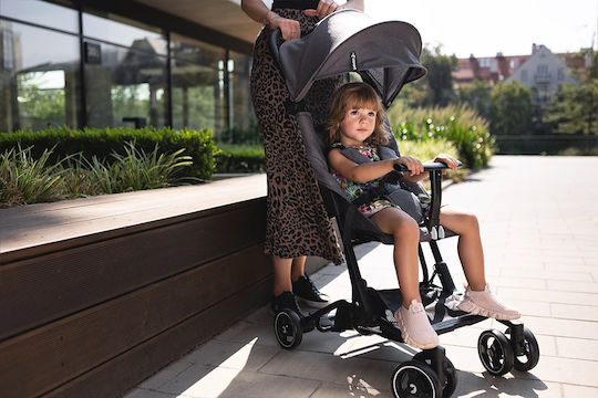 Kidnort Snopertel Kinderwagen Geeignet für Neugeborene Grey