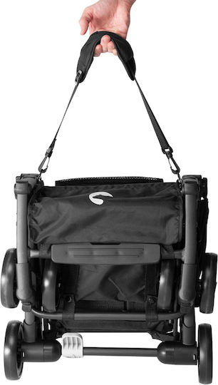 Kidnort Snopertel Kinderwagen Geeignet für Neugeborene Grey