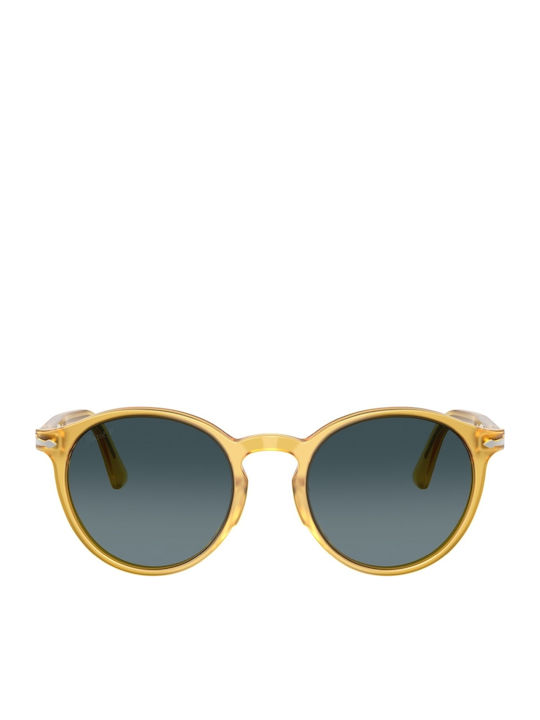 Persol Γυαλιά Ηλίου Κίτρινα με Κοκκάλινο Σκελετό
