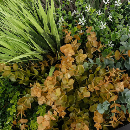 GloboStar Изкуствена панелна листва 50x23см Garden