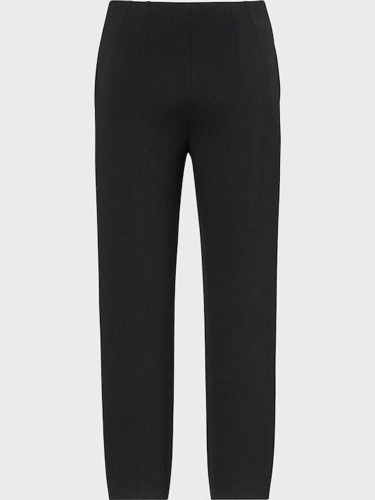 Damen Stoff Hose Black