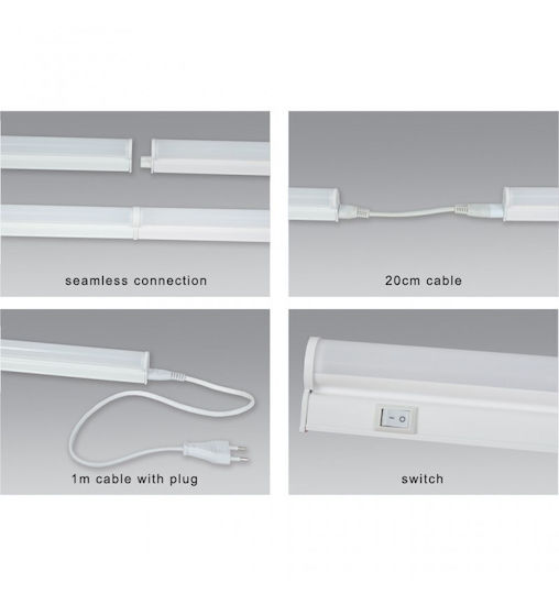 Gekas Under-Cabinet LED Light 14W Natural White 90cm