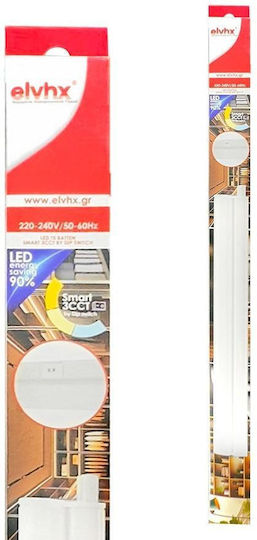El199414 LED T5 Leuchte 16W|1600lm|3CCT 3000-4000-6500K mit Dip-Schalter|1187x22,5xH36mm Enjoysimplicity +Kabel 1m +Kabel 15cm