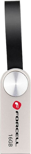 Forcell 16GB USB 3.2 Stick Silver