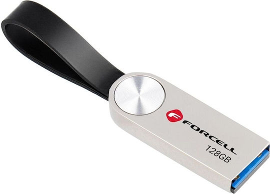 Forcell 128GB USB 3.2 Stick Ασημί