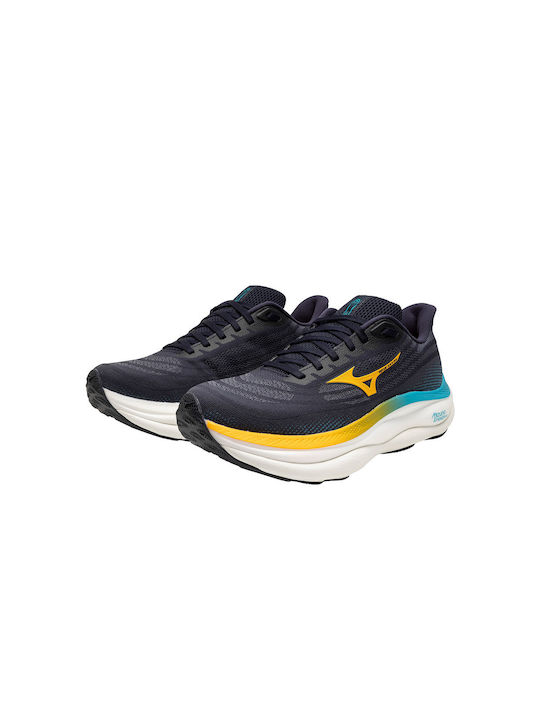 Wave Sky Sport Shoes Running Blue Color