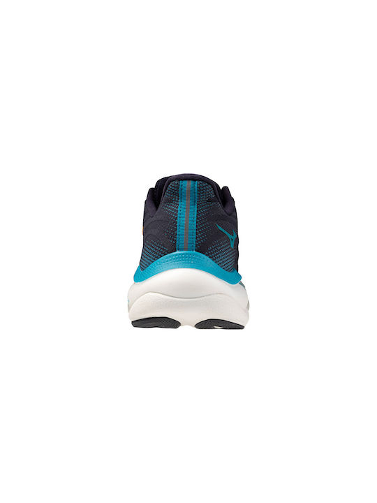 Wave Sky Sport Shoes Running Blue Color