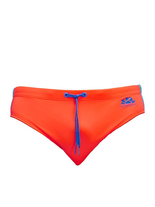 Costum De Baie Bărbați Slip Portocaliu
