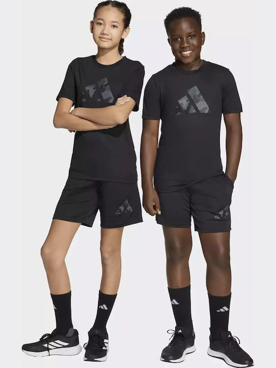 Kids' Set with Shorts Summer 2pcs Black