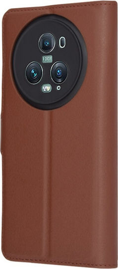 Buchen Sie Leder Braun (Honor Magic5 Pro)