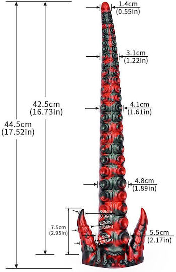 Kinksters Dildo Roșu