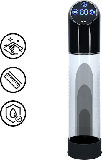 Automatische Wasserdichte Penis-Pumpe Schwarz