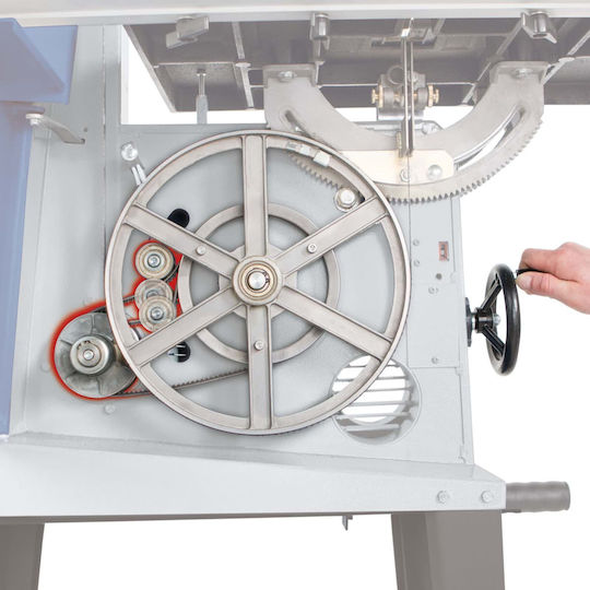 Scheppach 1901503901 Ξυλότορνος με Ισχύ 800W & Δίσκο Κοπής Διαμέτρου 205mm