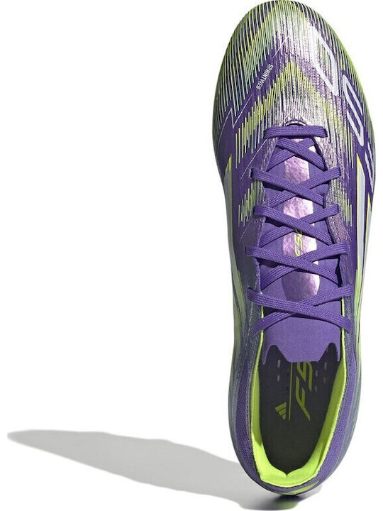 adidas F50 Pro Fußballschuhe mit Stollen Lila