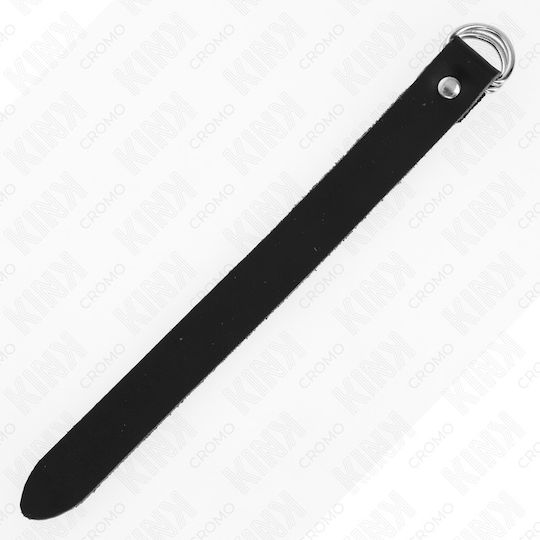 Kink Ring Cock Leather Black