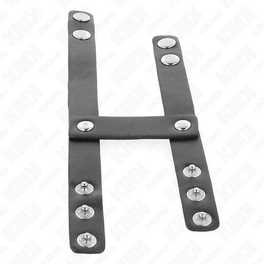 Kink Ring Cock Leather Black