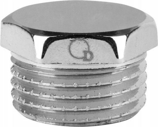 Υδροχώρα Korek Gz Chrom 1/2" H Łc.korek.1/2