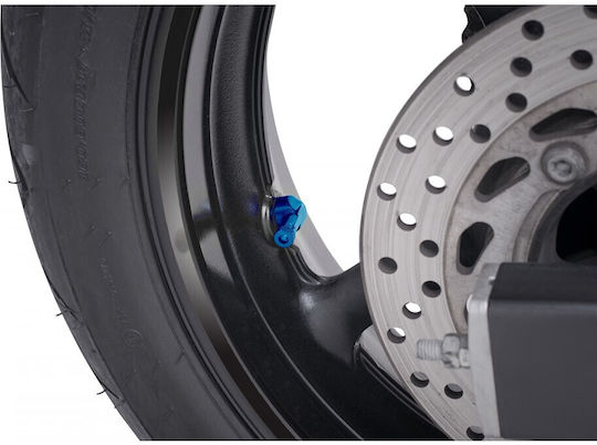 Puig 8100a Tubeless Motorrad Tankdeckel mit Blauer Farbe D8,3mm
