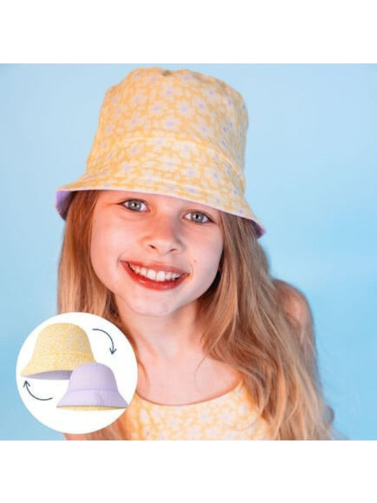 Swim Essentials Παιδικό Καπέλο Bucket Υφασμάτινο Αντηλιακό Κίτρινο